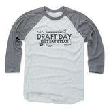 Mens Baseball T-Shirt Heather Gray / Ash