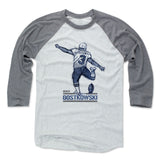 Mens Baseball T-Shirt Heather Gray / Ash