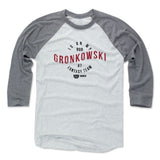 Mens Baseball T-Shirt Heather Gray / Ash