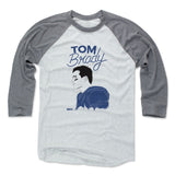 Mens Baseball T-Shirt Heather Gray / Ash