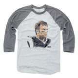 Mens Baseball T-Shirt Heather Gray / Ash