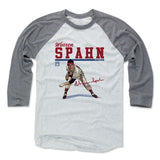 Mens Baseball T-Shirt Heather Gray / Ash