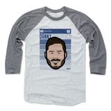 Mens Baseball T-Shirt Heather Gray / Ash