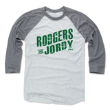 Mens Baseball T-Shirt Heather Gray / Ash