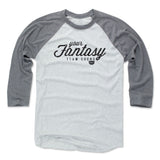 Mens Baseball T-Shirt Heather Gray / Ash