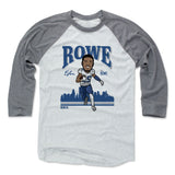 Mens Baseball T-Shirt Heather Gray / Ash