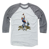 Mens Baseball T-Shirt Heather Gray / Ash