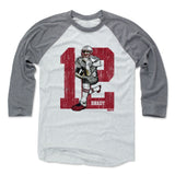 Mens Baseball T-Shirt Heather Gray / Ash