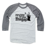 Mens Baseball T-Shirt Heather Gray / Ash