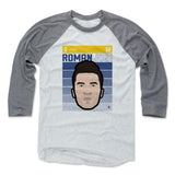 Mens Baseball T-Shirt Heather Gray / Ash