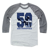 Mens Baseball T-Shirt Heather Gray / Ash