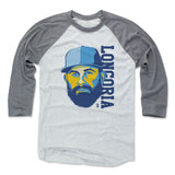 Mens Baseball T-Shirt Heather Gray / Ash
