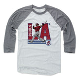 Mens Baseball T-Shirt Heather Gray / Ash
