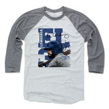 Mens Baseball T-Shirt Heather Gray / Ash