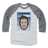 Mens Baseball T-Shirt Heather Gray / Ash