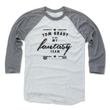 Mens Baseball T-Shirt Heather Gray / Ash