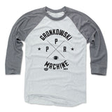 Mens Baseball T-Shirt Heather Gray / Ash