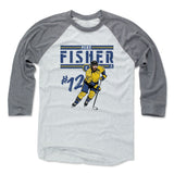 Mens Baseball T-Shirt Heather Gray / Ash