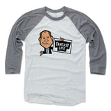 Mens Baseball T-Shirt Heather Gray / Ash