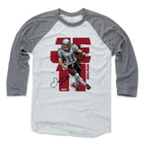 Mens Baseball T-Shirt Heather Gray / Ash