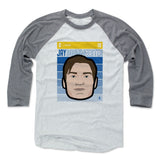 Mens Baseball T-Shirt Heather Gray / Ash