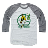 Mens Baseball T-Shirt Heather Gray / Ash