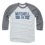 Mens Baseball T-Shirt Heather Gray / Ash