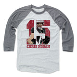 Mens Baseball T-Shirt Heather Gray / Ash