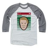 Mens Baseball T-Shirt Heather Gray / Ash