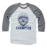 Mens Baseball T-Shirt Heather Gray / Ash