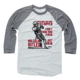 Mens Baseball T-Shirt Heather Gray / Ash