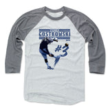 Mens Baseball T-Shirt Heather Gray / Ash