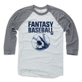 Mens Baseball T-Shirt Heather Gray / Ash