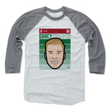 Mens Baseball T-Shirt Heather Gray / Ash