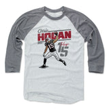 Mens Baseball T-Shirt Heather Gray / Ash
