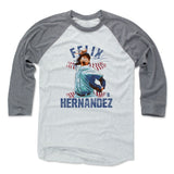 Mens Baseball T-Shirt Heather Gray / Ash