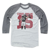 Mens Baseball T-Shirt Heather Gray / Ash