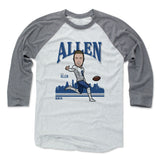Mens Baseball T-Shirt Heather Gray / Ash