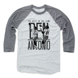 Mens Baseball T-Shirt Heather Gray / Ash