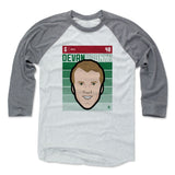 Mens Baseball T-Shirt Heather Gray / Ash