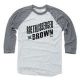 Mens Baseball T-Shirt Heather Gray / Ash
