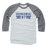 Mens Baseball T-Shirt Heather Gray / Ash