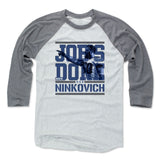 Mens Baseball T-Shirt Heather Gray / Ash
