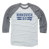 Mens Baseball T-Shirt Heather Gray / Ash