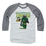 Mens Baseball T-Shirt Heather Gray / Ash