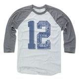 Mens Baseball T-Shirt Heather Gray / Ash