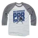 Mens Baseball T-Shirt Heather Gray / Ash