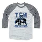 Mens Baseball T-Shirt Heather Gray / Ash