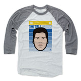 Mens Baseball T-Shirt Heather Gray / Ash
