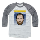 Mens Baseball T-Shirt Heather Gray / Ash